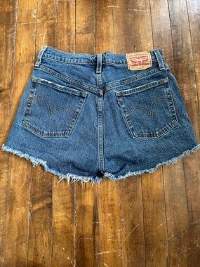 Levi's 501 Cutoff Denim Shorts in Blue